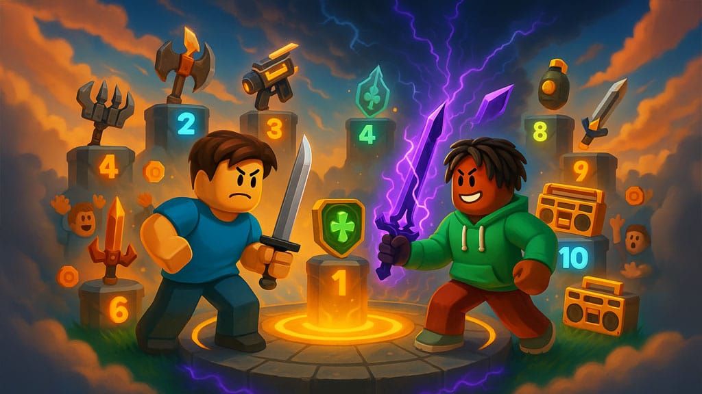 roobuxGo - Top 10 Roblox Gear Items for PvP Battles - roobux Strategy Hub: Stats, Videos & Power Tips